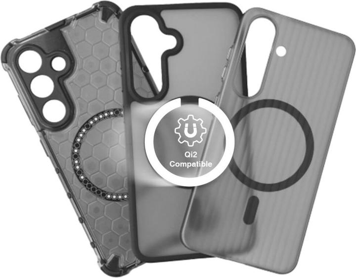 Actual product image 4smarts Qi2 Upgrade 3er Cover Set für Samsung Galaxy S25 (Samsung Galaxy S25)