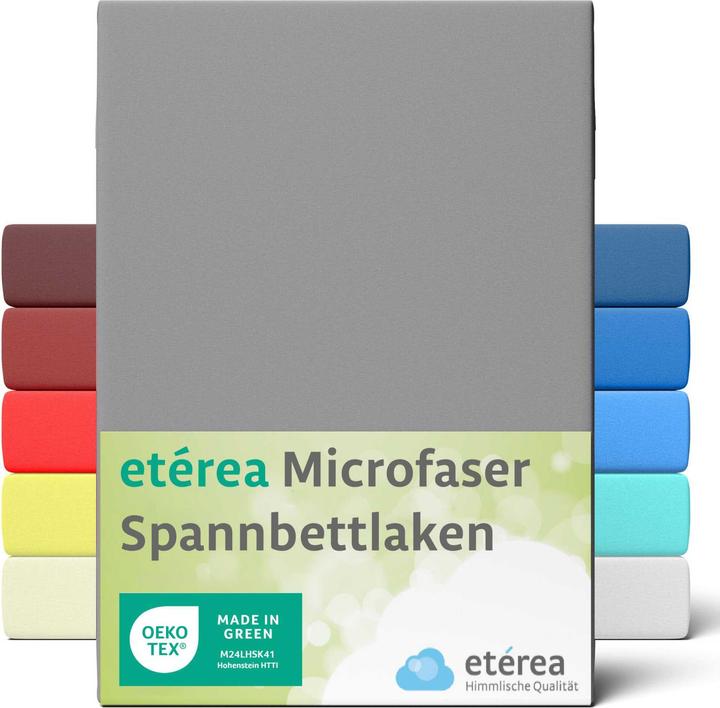 Image du produit Etérea Drap-housse en jersey microfibre (180 x 200 cm, 200 x 200 cm)