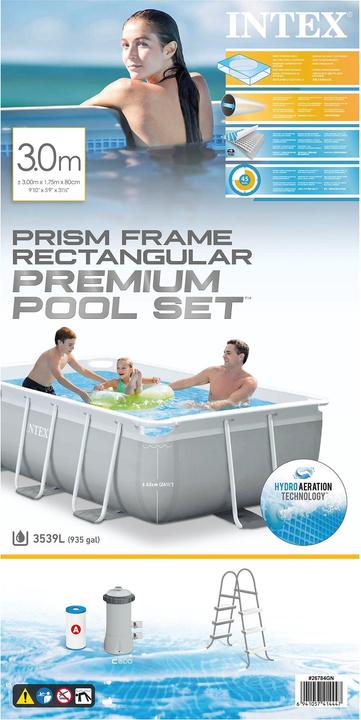 Produktbild Intex Frame Pool Set (300 x 175 x 80 cm)