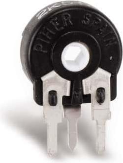 Actual product image Piher Potentiometer PT-10, 250 Ω, vertical