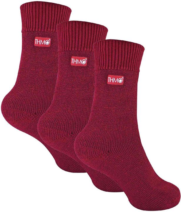 Produktbild Thmo 3er Pack Kinder Thermosocken | Crew Warme Socken (3er Pack, 37 - 38)