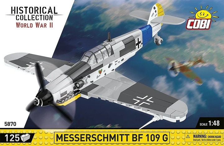 Actual product image Cobi 5870 Messerschmitt BF 109 G