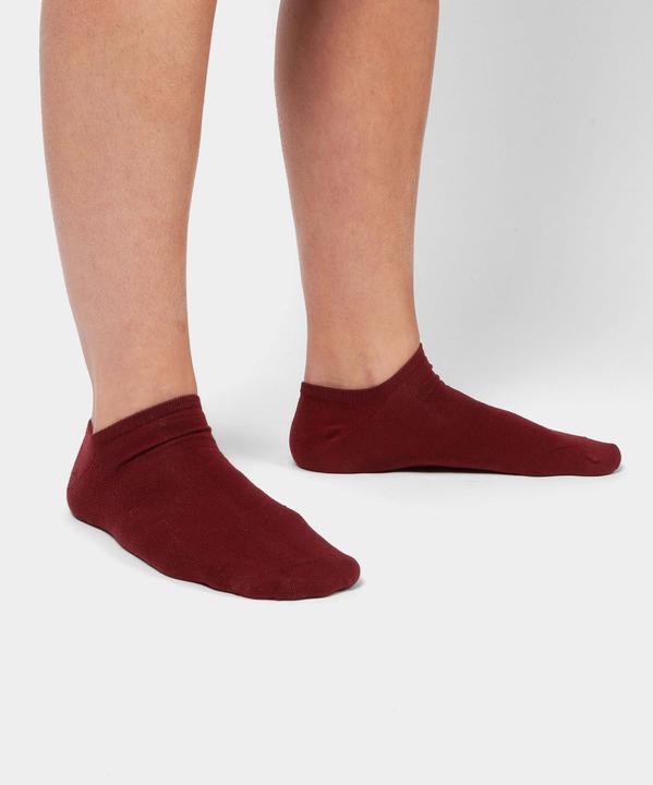 Actual product image DillySocks Short Wine Red Pack (pack of 3, 41 - 46)