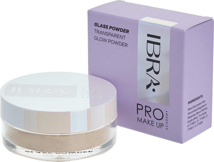 Actual product image Ibra Glass Powder Illuminating Transparent Powder 5g