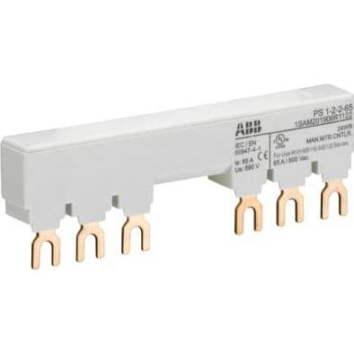 ABB, Verteilerschrank Zubehör, PS1-2-2-65 3-Phasen-Sammelschiene für 2 1SAM201906R1122