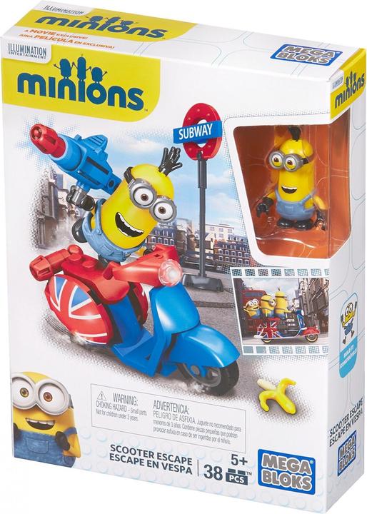 Immagine prodotto Mega Bloks Despicable Me - Minions Movie Piccolo Playset - Scooter Fuga
