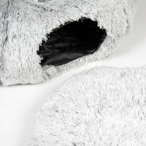 Produktbild Duvoplus 2in1 Katzentunnel und -bett, 80x80x25cm, hellgrau