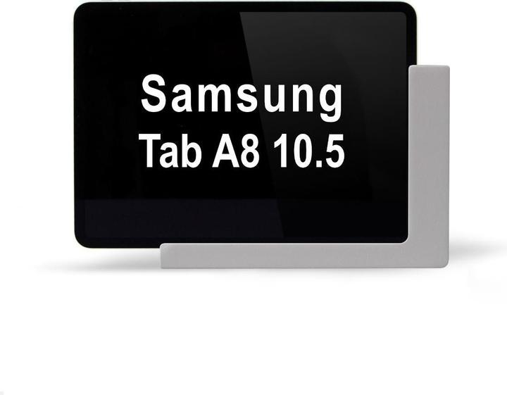 Produktbild TabLines TWP018S Wandhalterung für Samsung Tab A8 10.5 (2022), silber