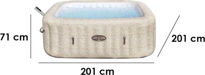 Actual product image Bestway LayZSpa Roma AirJeWhirlpool für 56 Personen (6 Persons)