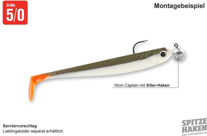Produktbild Lieblingsköder Spitze Haken Jigkopf