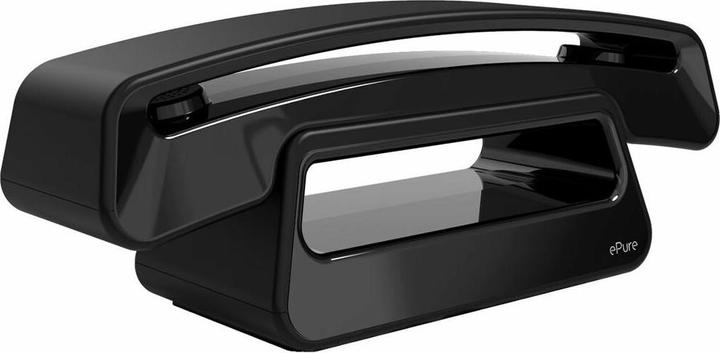 Actual product image Alcatel Epure Iconic black - Easy-to-use cordless DECT design phone, with handsfree function