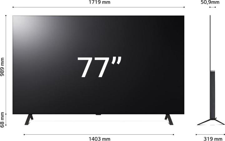 Actual product image LG () (77", B4, OLED, 4K, 2024)