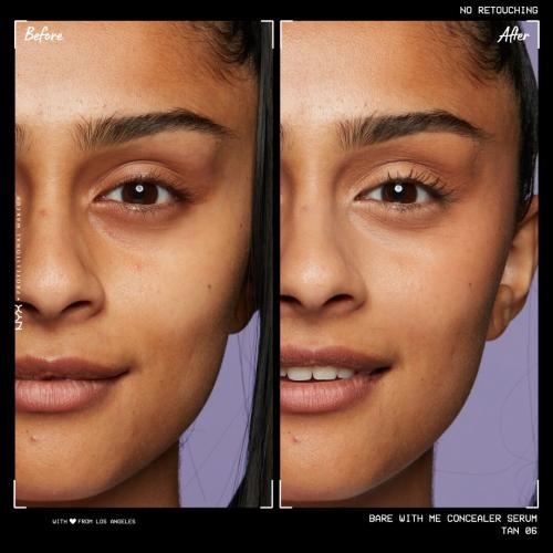Actual product image NYX Professional Make-Up Bare With Me Concealer Serum (6 Tan)