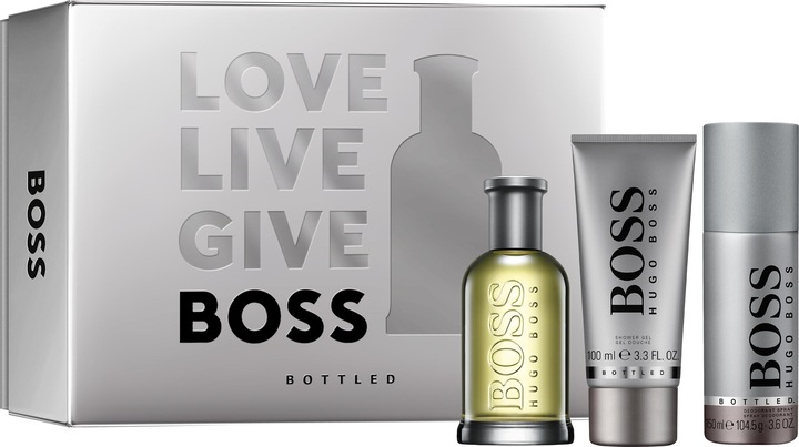 BOSS Christmas 2022 Eau de Toilette 100 / Deo / Shower Gel (Eau de Toilette, 350 ml)