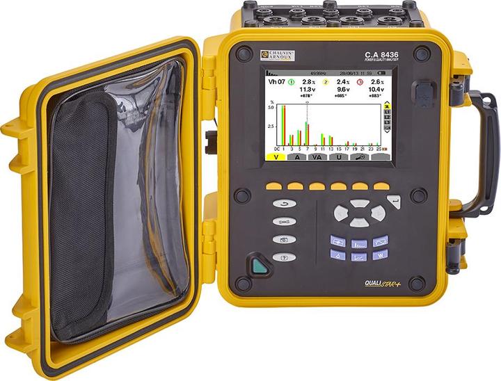 Produktbild Chauvin Arnoux NetzAnalysegerät phasig (CAT III 1000V, CAT IV 600V)