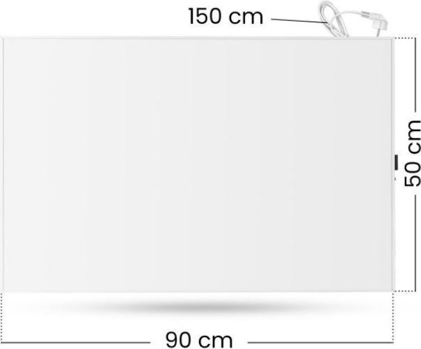 Produktbild Cronos Synthelith Pro CRP-500TWP 500W weisser Infrarotstrahler mit WiFi und Fernbedienung (500 W)