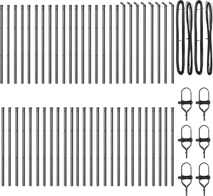 Actual product image vidaXL Zaunpfosten