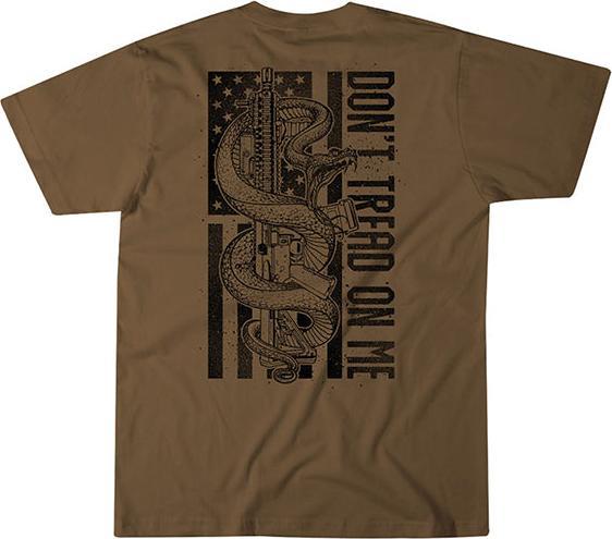 Actual product image Howitzer T-Shirt DEFEND LIBERTY, brown sugar (M)