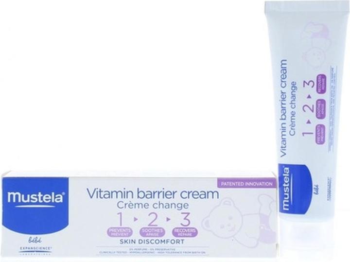 Actual product image Mustela Wound protection cream 1 > 2 > 3