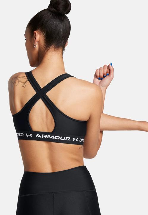 Actual product image Under Armour Ladies Crossback Mid Bra Shirt (M)