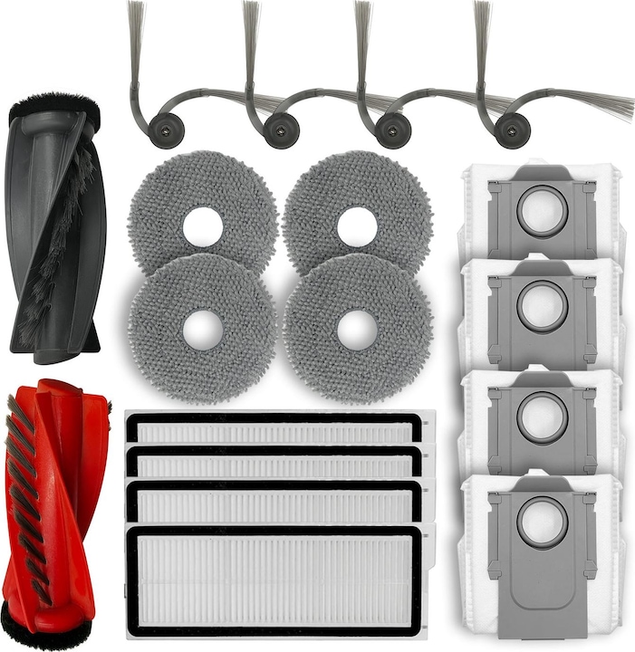 Actual product image Roboparts Zubehör Set für Roborock Qrevo Curv