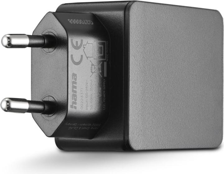 Actual product image Hama Charger, 2x USB-A, 12W, Black (12 W)