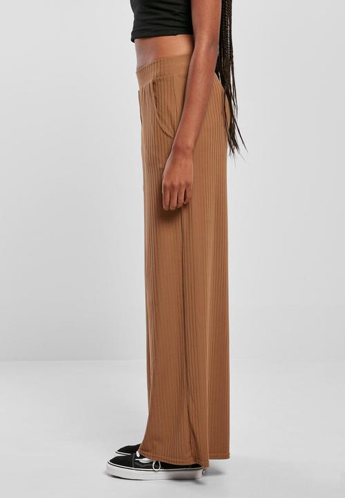Image du produit Urban Classics Ladies Rib Jersey Wide Leg Pants - 17904 (4XL)