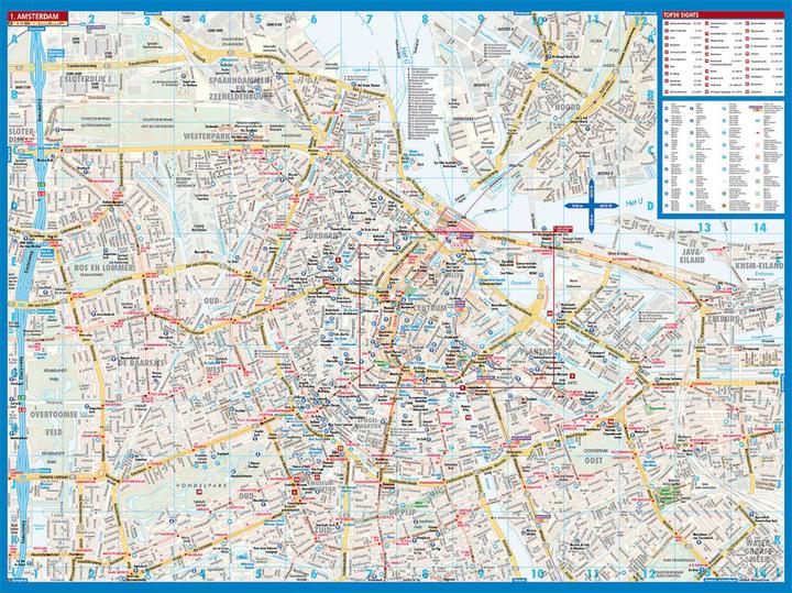 Immagine prodotto Mappa. Amsterdam