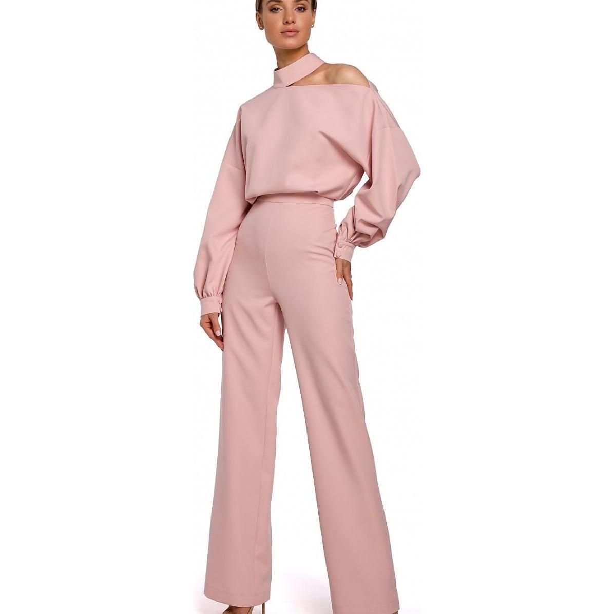 Made of Emotion, Damen, Jumpsuit, 905238, Rosa, (S)