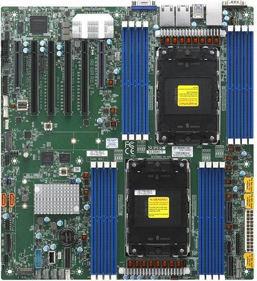 Supermicro Motherboard X13DEI-T (bulk pack) (LGA 4677, Intel C741)