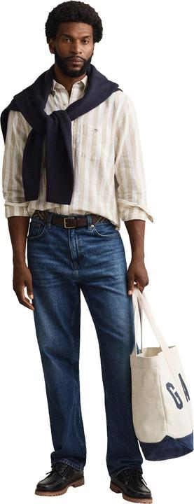 Immagine prodotto GANT Regular Cotton Linen Stripe Shirt (L)