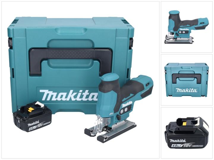 Produktbild Makita DJV 185 M1J Akku PendelhubstichsÃ¤ge 18 V Brushless + 1x Akku 4,0 Ah + Makpac - ohne Ladeger