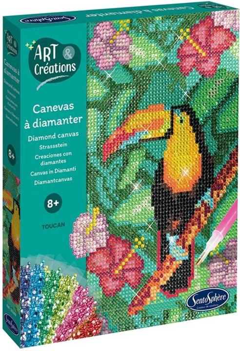 Actual product image Sentosphere Rhinestone picture Toucan
