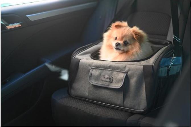 Immagine prodotto Kerbl Borsa seggiolino auto vacanza (Cane, Lavabile)