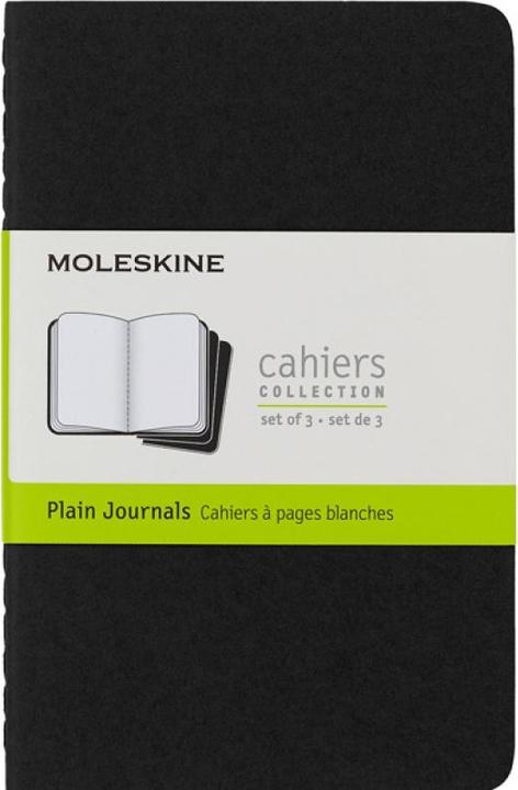 Actual product image Moleskine Cahier Pocket Set of 3 (A6, Plain, Soft cover)