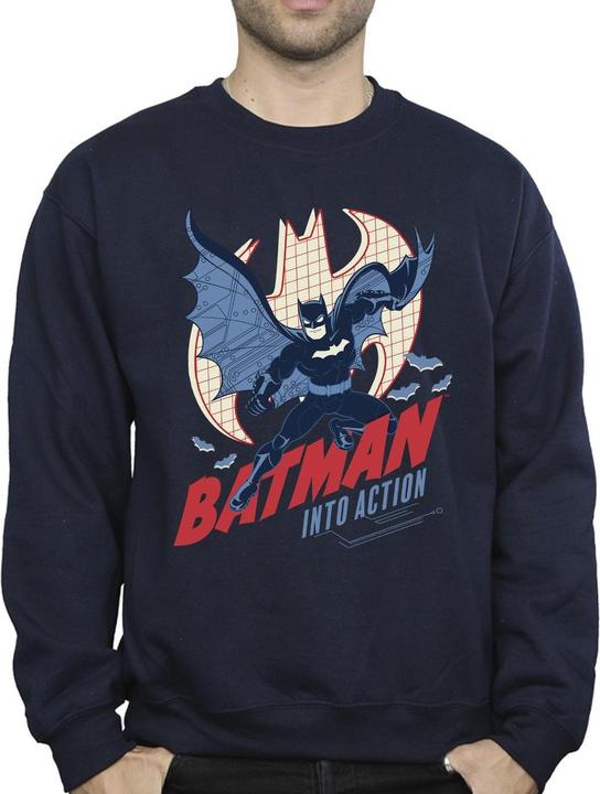 Immagine prodotto Felpa in cotone Batman Into Action (M)