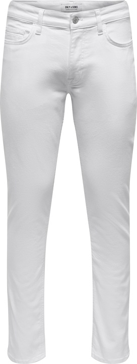Only & Sons ONSLoom weisse Slim Fit Jeans