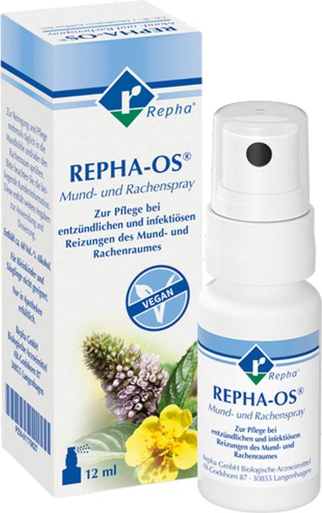 Actual product image Repha OS Mouth Spray natural mouth and throat care, 12 ml solution (12 ml)