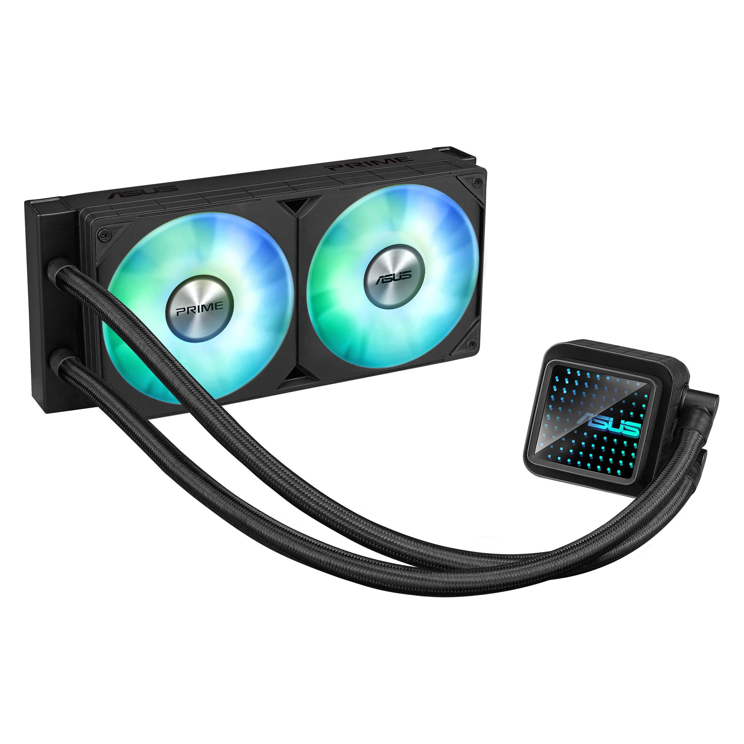 ASUS CPC ACC PRIME LC 240 ARGB, CPU Wasserkühler, Mehrfarbig, Schwarz