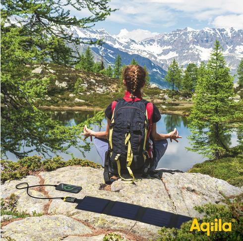 Produktbild Aqiila Sunbird P21 - Foldable solar panel (21 W, 0.60 kg)