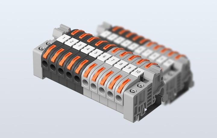Actual product image Sonoff Din Rail Wire Connectors