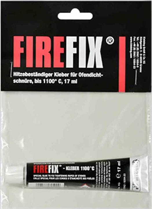 Produktbild FireFix Tube hitzebeständiger Spezialleim für Ofendichtschnüre (3 x 0.5 x 12 cm)