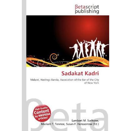 Sadakat Kadri, Fachbücher von Lambert M. Surhone, Mariam T. Tennoe, Susan F. Henssonow