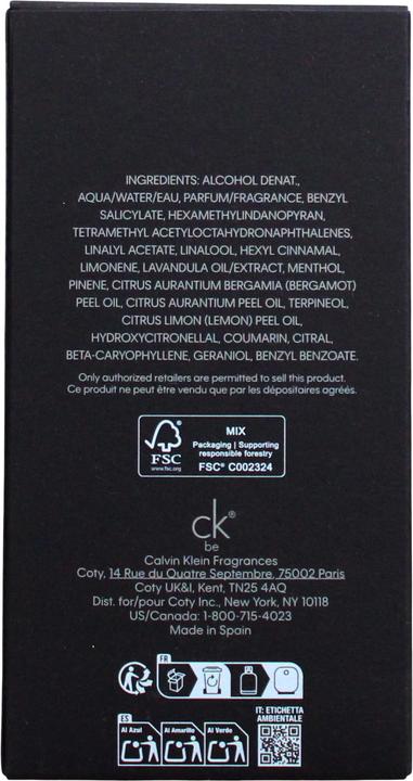 Image du produit Calvin Klein CK Be (Eau de toilette, 100 ml)