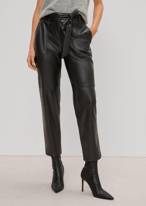 Immagine prodotto Comma Hose Regular: Hose in Leder-Optik (42)
