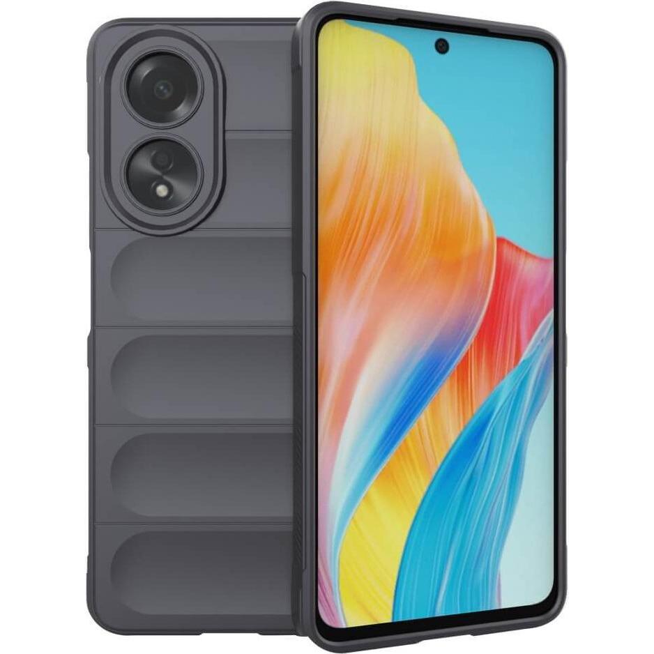 Cover-Discount OPPO A58 4G - Rugged Protective Cover grau (Oppo A58 4G), Smartphone Hülle, Grau