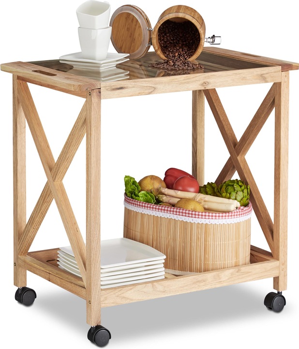 Image du produit Relaxdays Chariot de cuisine