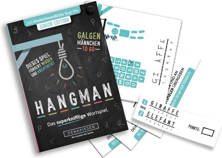 Actual product image Denkriesen Hangman - Junior Edition (German)