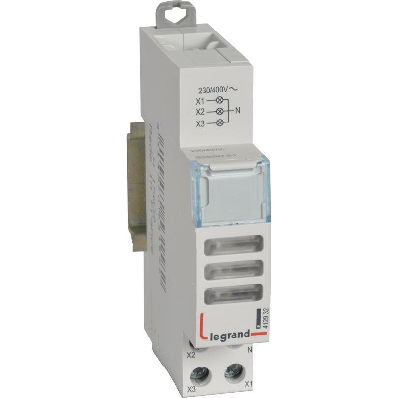 Legrand Meldeleuchten CX3, Elektronikzubehör + Gehäuse, Weiss