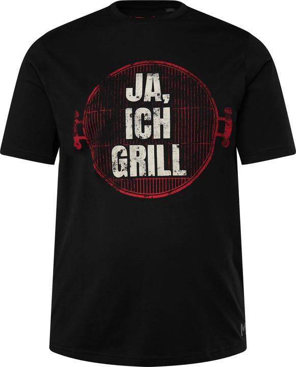 Immagine prodotto Men+ T-shirt con design dedicato alle grigliate e mezze maniche, fino alla tg. 8XL (L)